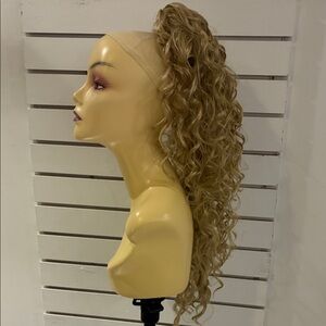 Curly Blonde Hair Extension sale